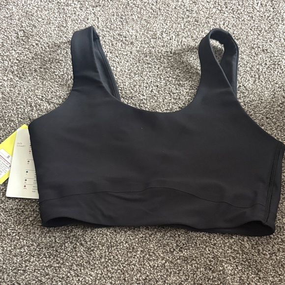 Black Women's Sports Bra - Picture 1 of 3